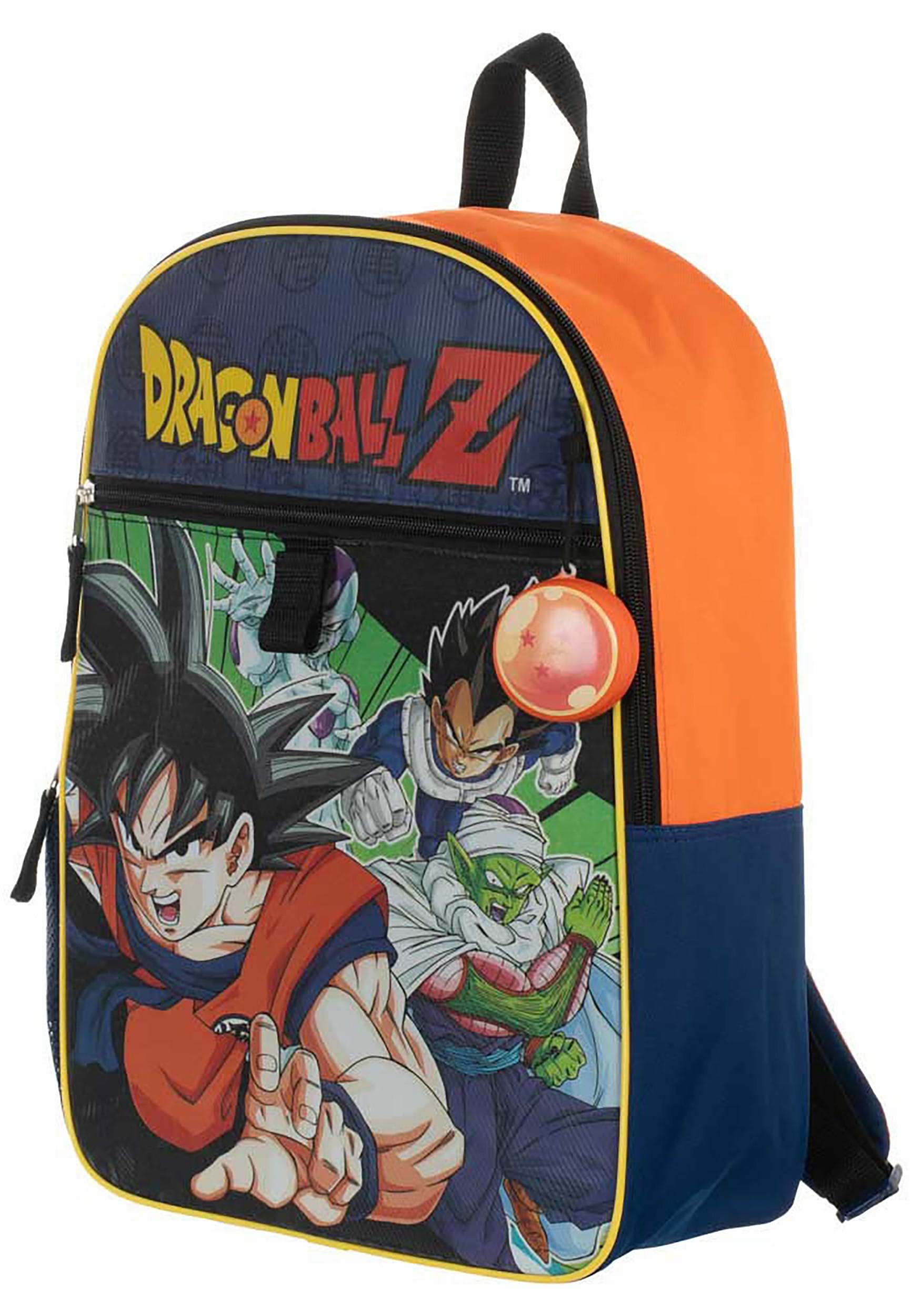 Orange Blue Dragon Ball Z Teenagers Backpacks
