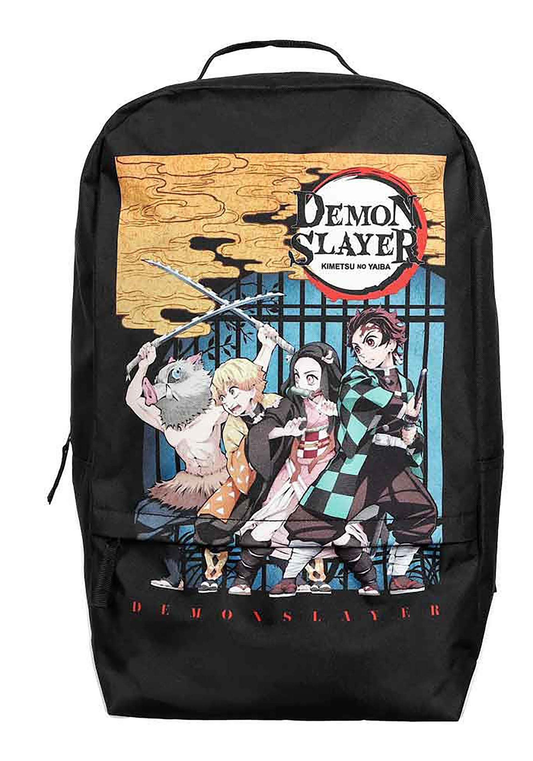 Sublimated Demon Slayer Laptop Backpack