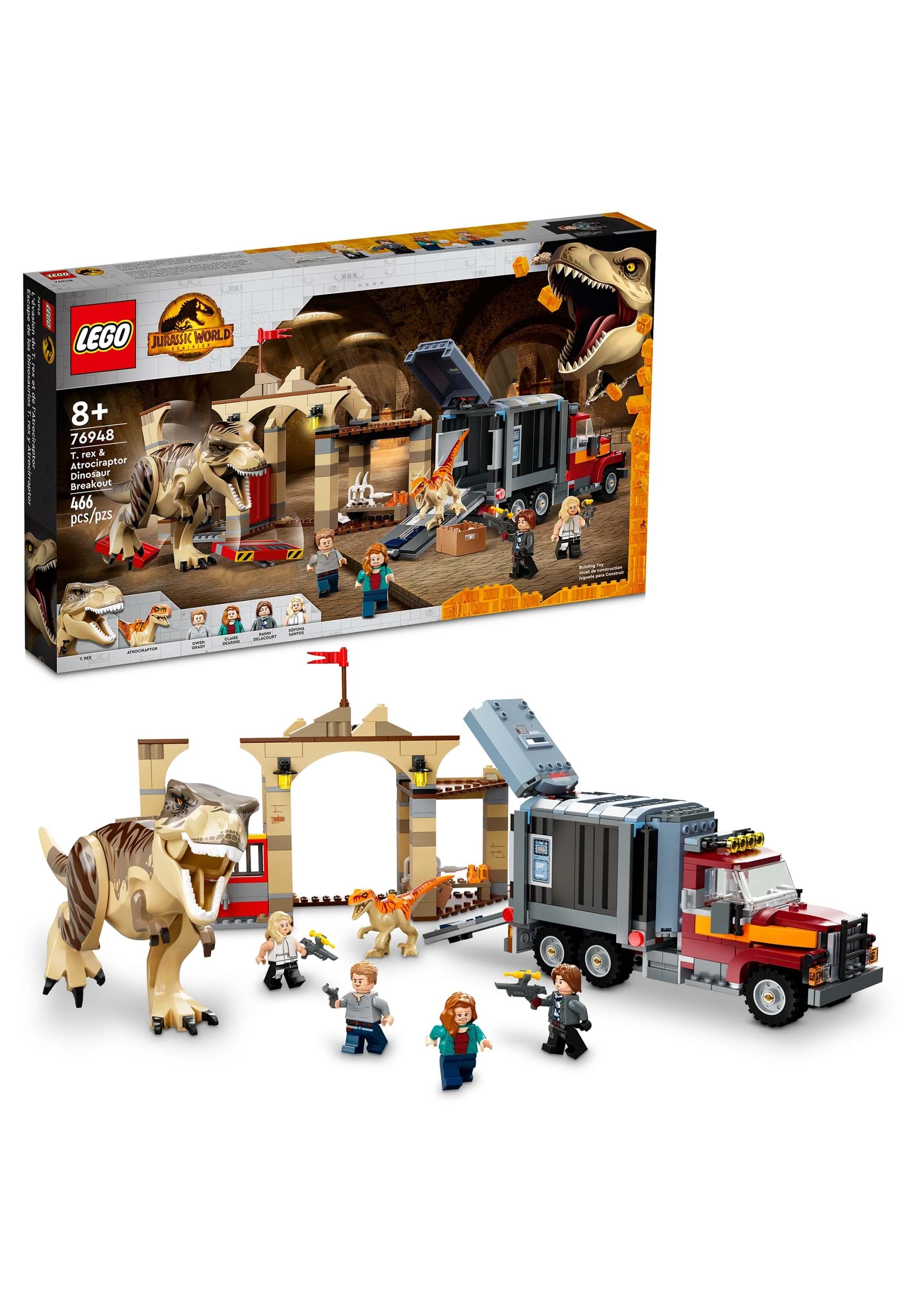 LEGO Set Jurassic World T. Rex & Atrociraptor
