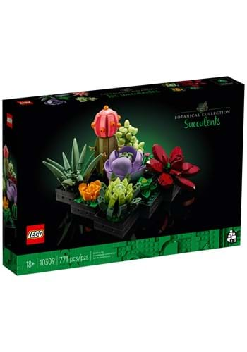 LEGO Succulents Plant Decor Building Kit