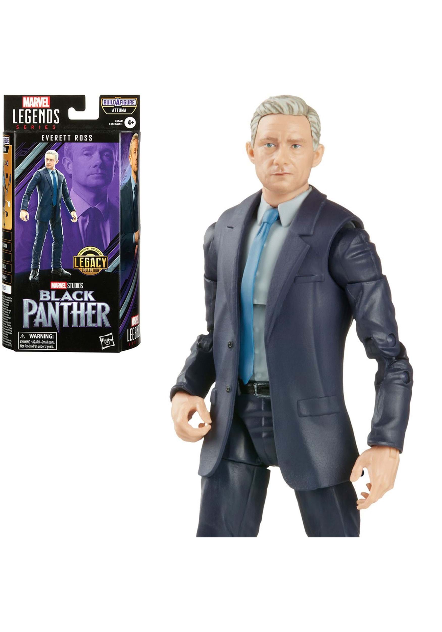 Marvel Legends: Black Panther Everett Ross Collectible Action Figure