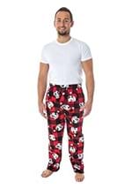 MENS SANTA MICKEY BUFFALO SLEEP PANTS Alt 1