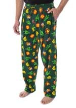 MENS DONKEY KONG & DIDDY TROPICAL SLEEP PANTS Alt 3