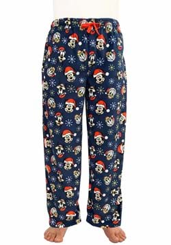Mens Mickey Goofy and Donald Christmas Sleep Pants