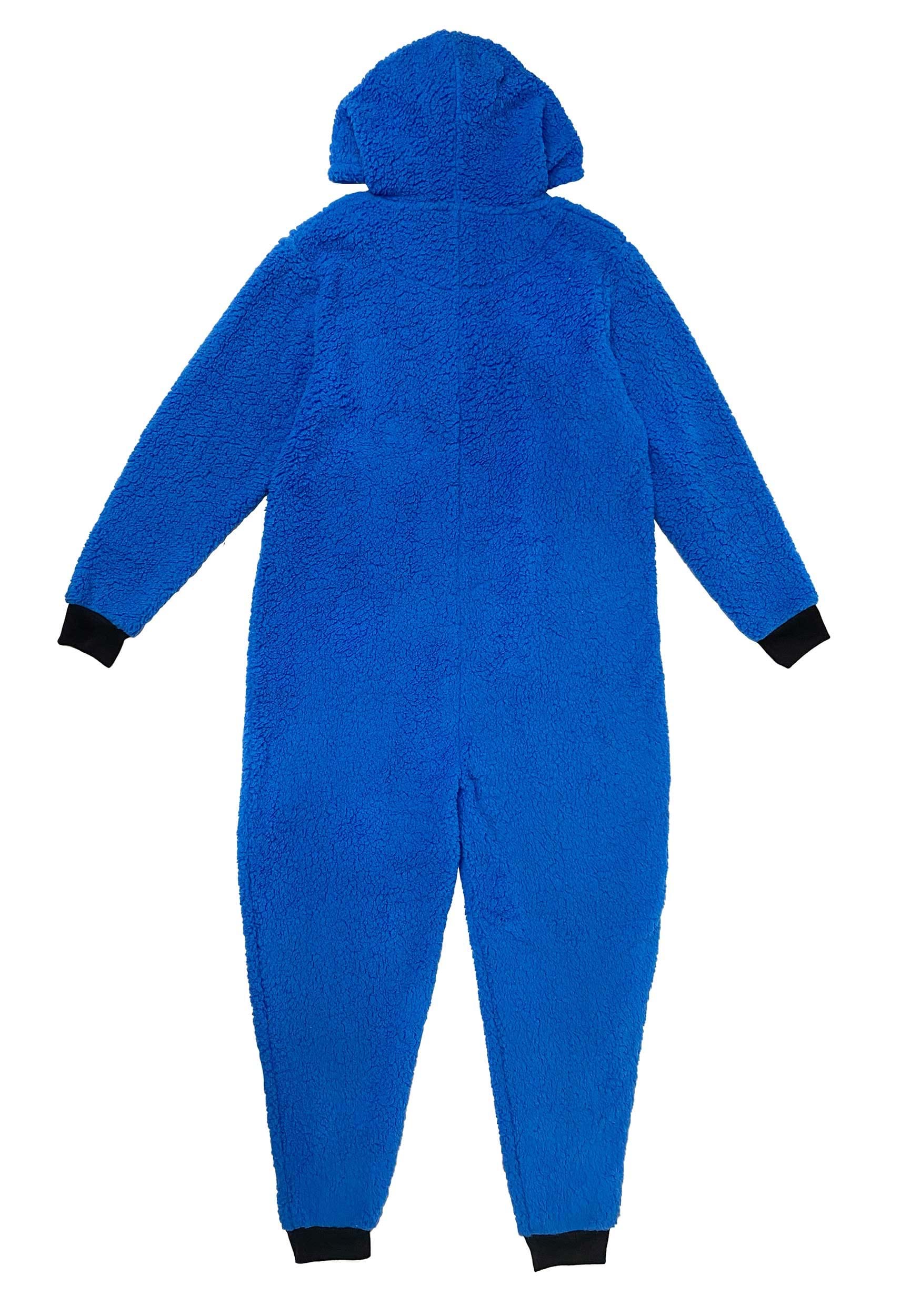 Sesame Street Cookie Monster Sherpa Union Suit