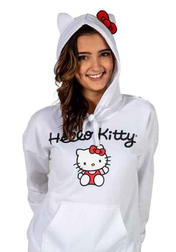 Hello Kitty Womens Cosplay Hoodie