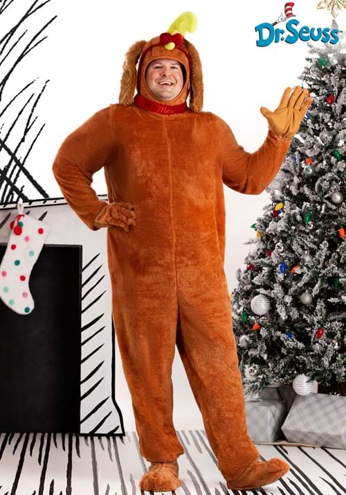 Plus Size Dr Seuss The Grinch Max Costume