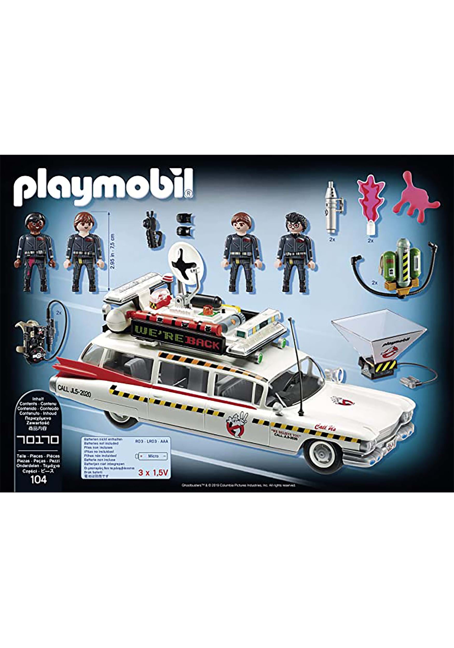 Chemist Complain atomic Ghostbusters Ecto-1A Playmobil Vehicle
