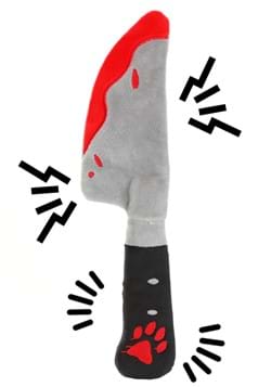 Bloody Knife Squeaky Pet Toy