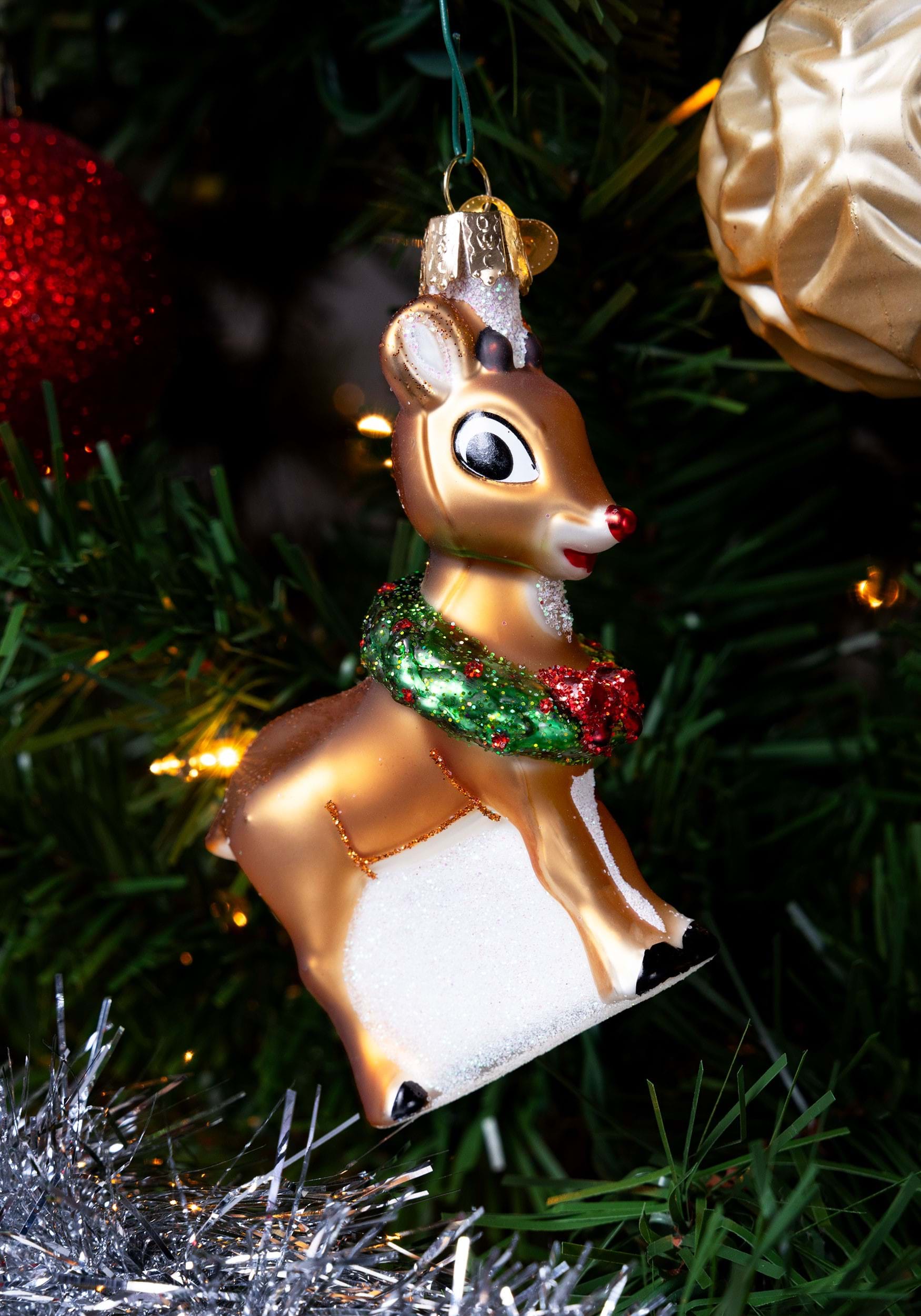 Rudolph The Red-Nosed Reindeer Holiday Ornament
