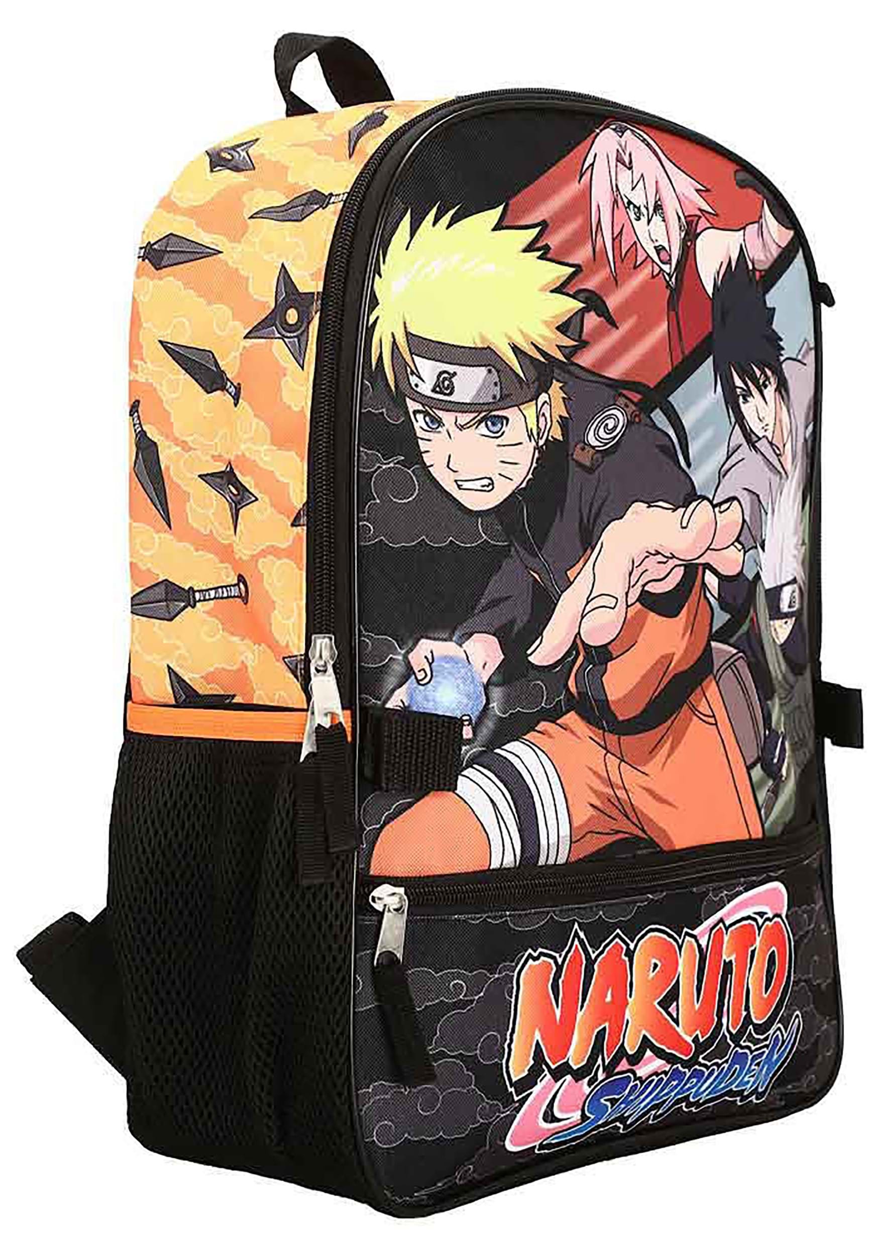 Naruto Shippuden 5-Piece Backpack Set 