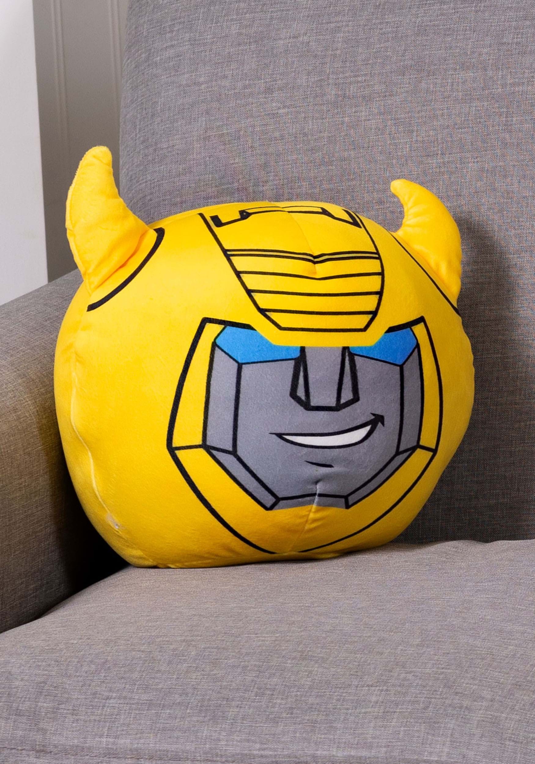 Transformers BumbleBee Smile Plush Cloud Pillow
