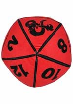 Dungeons Dragons Red D20 Cloud Pillow