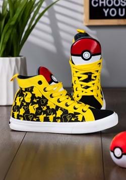 Pokemon Pikachu High Top Adult Shoes