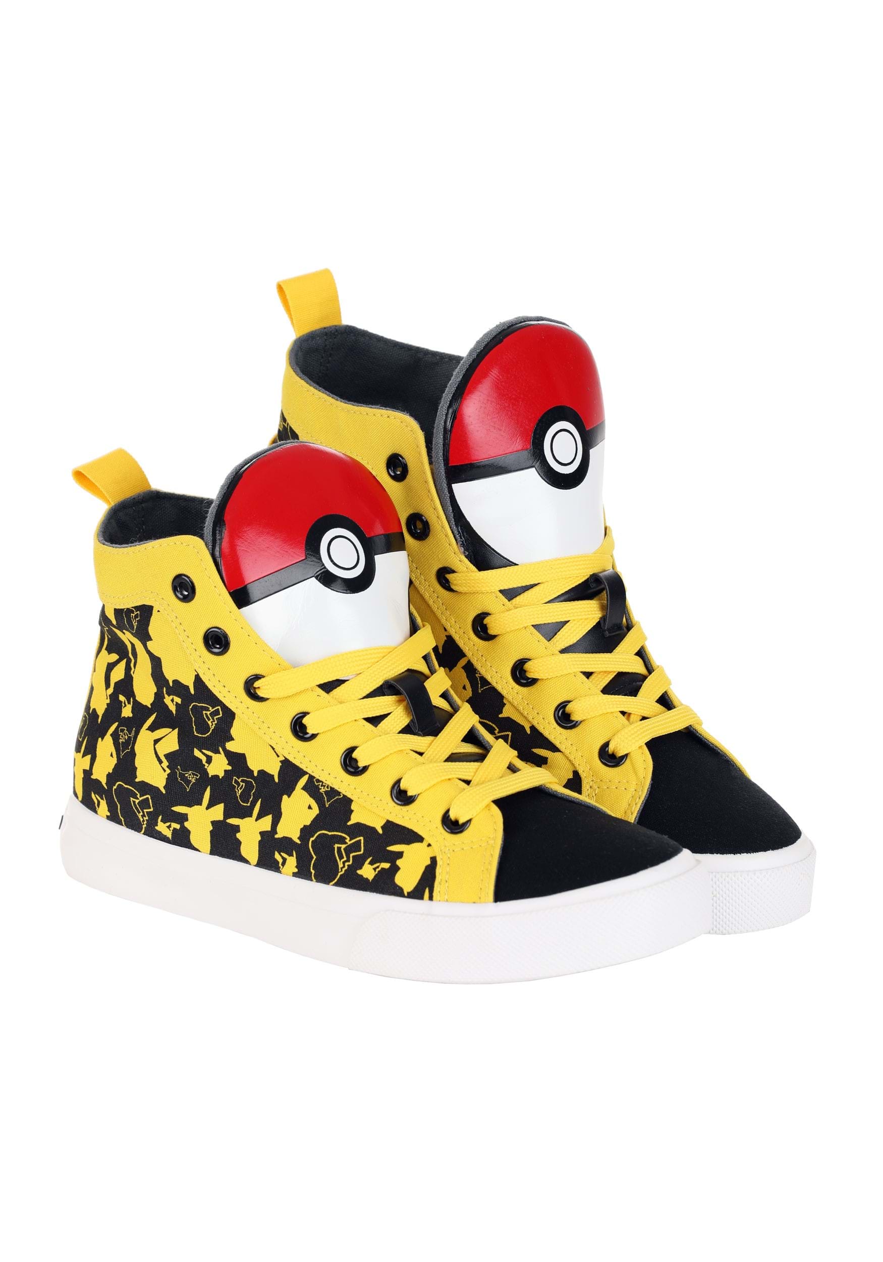 Adult Pokemon Pikachu High Top Shoes