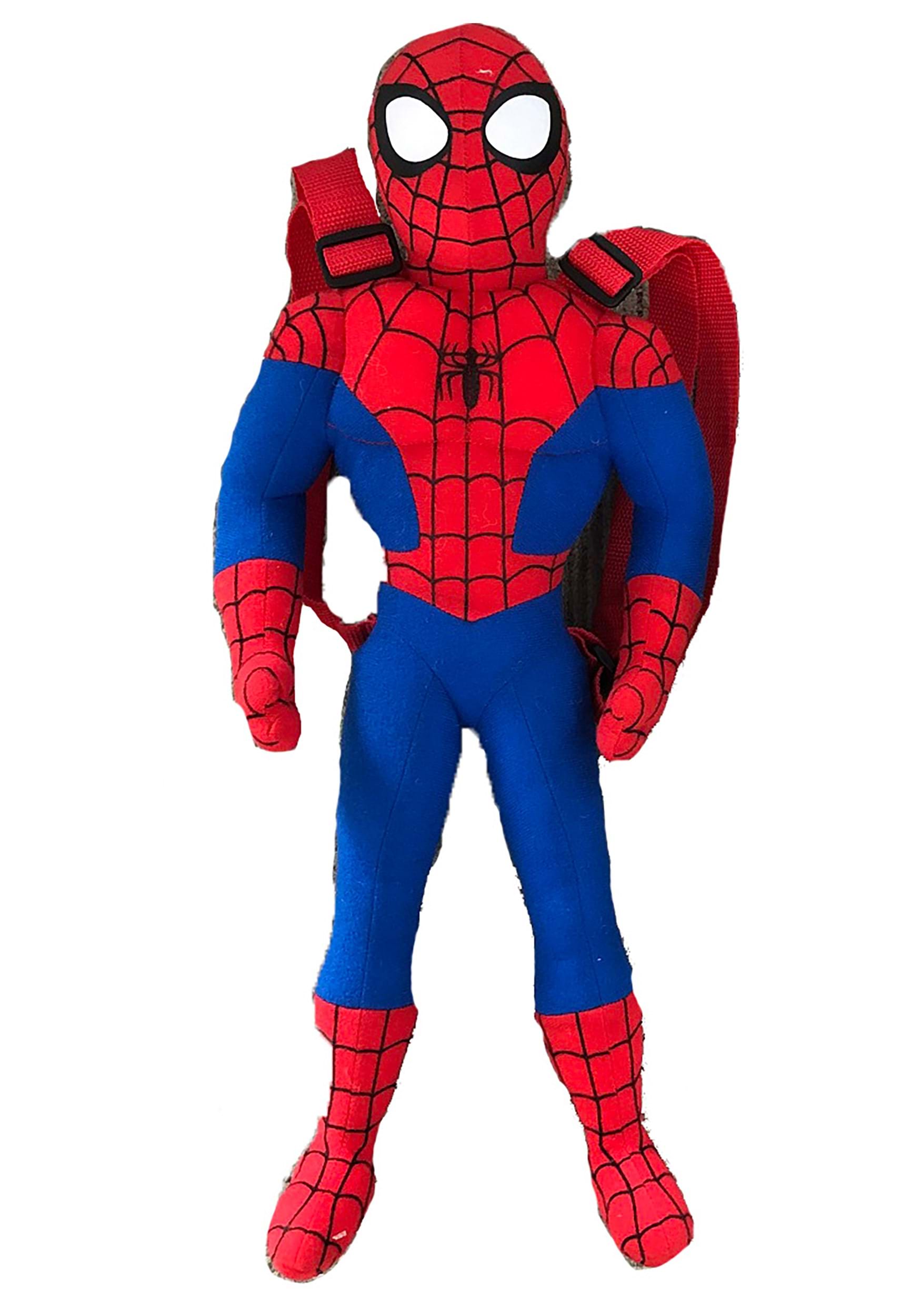 Spider-Man 18 Inch Soft Figure Backpack