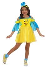 Girls Disney Little Mermaid Flounder Costume Dress Alt 3