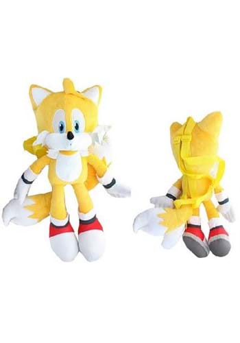 SONIC TAILS 18" PLUSH BACKPACK
