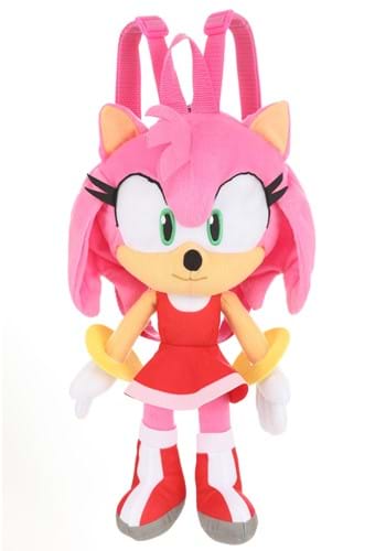 Sonic the Hedgehog Amy 16 Inch Plush Backpack