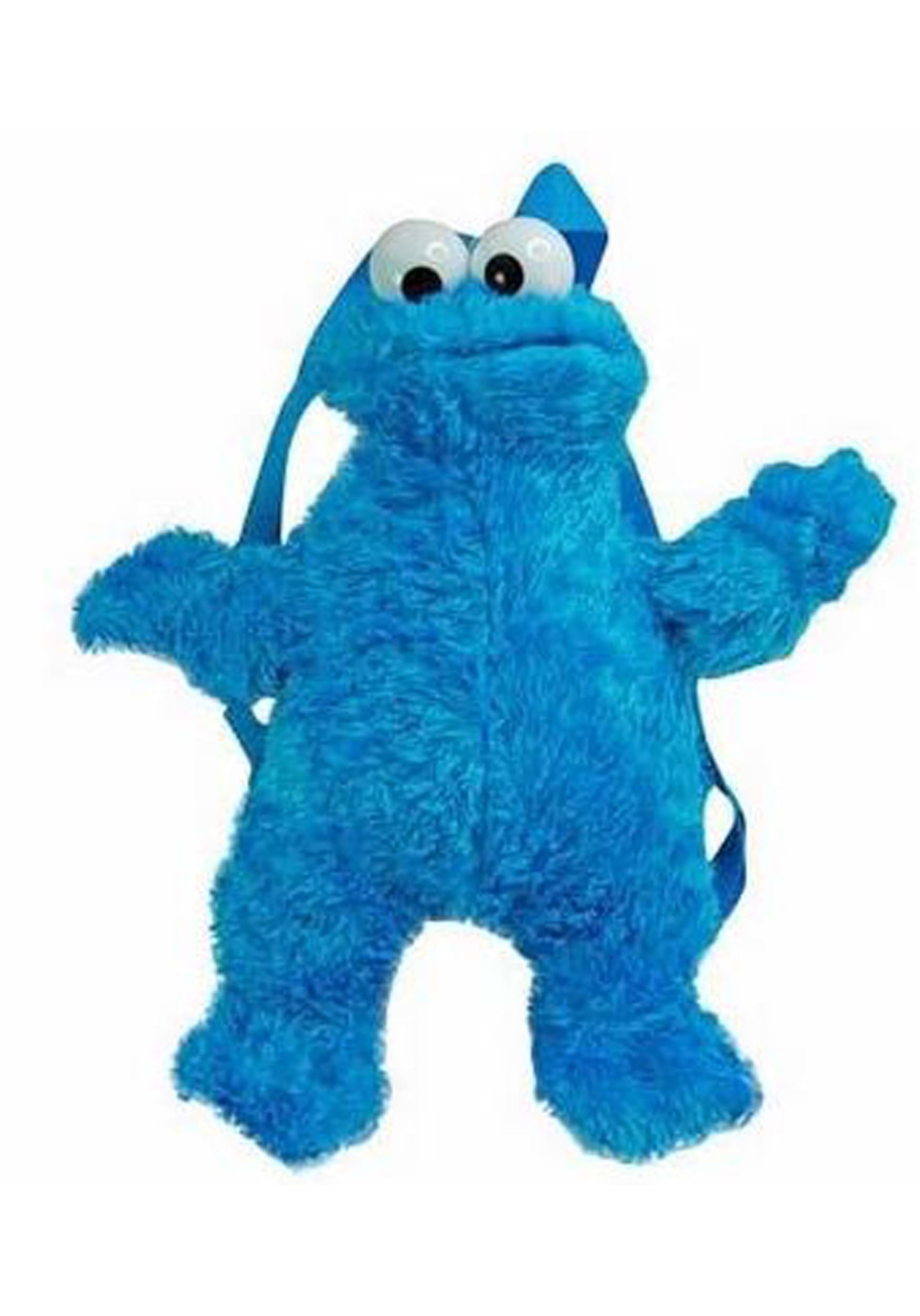 16 Cookie Monster Plush Backpack | Sesame Street Backpacks
