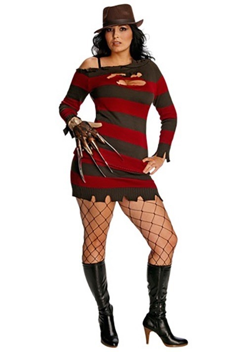 Women's Plus Size Miss Krueger Costume