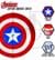 Kid's Captain America 12-Inch Shield