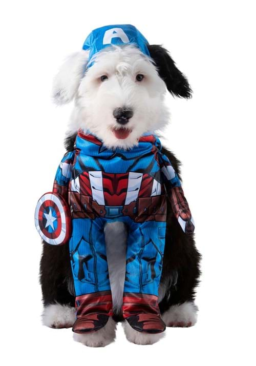 Pet Captain America Costume