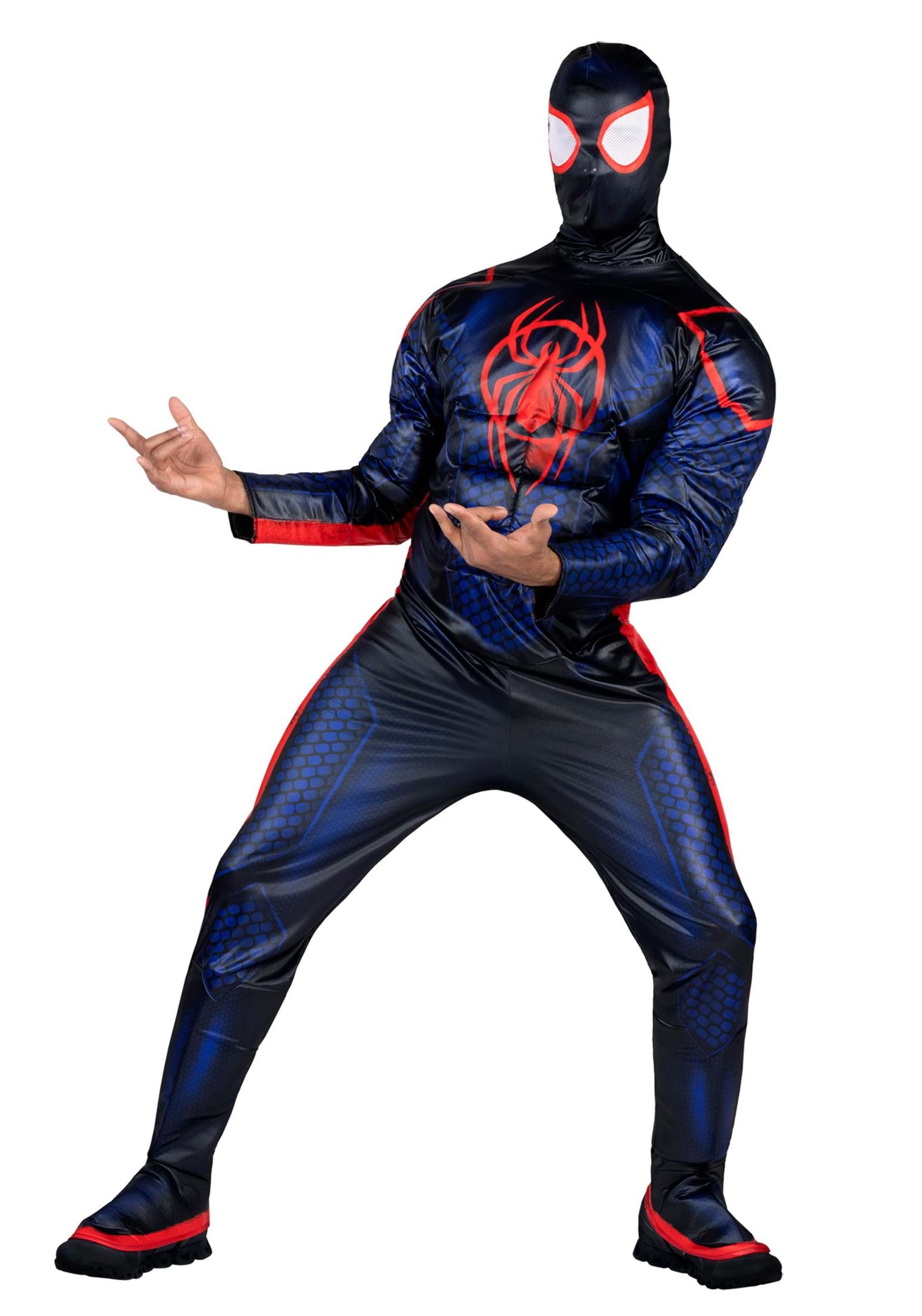 Spidernan Miles Morales Deluxe Costume Top Set 