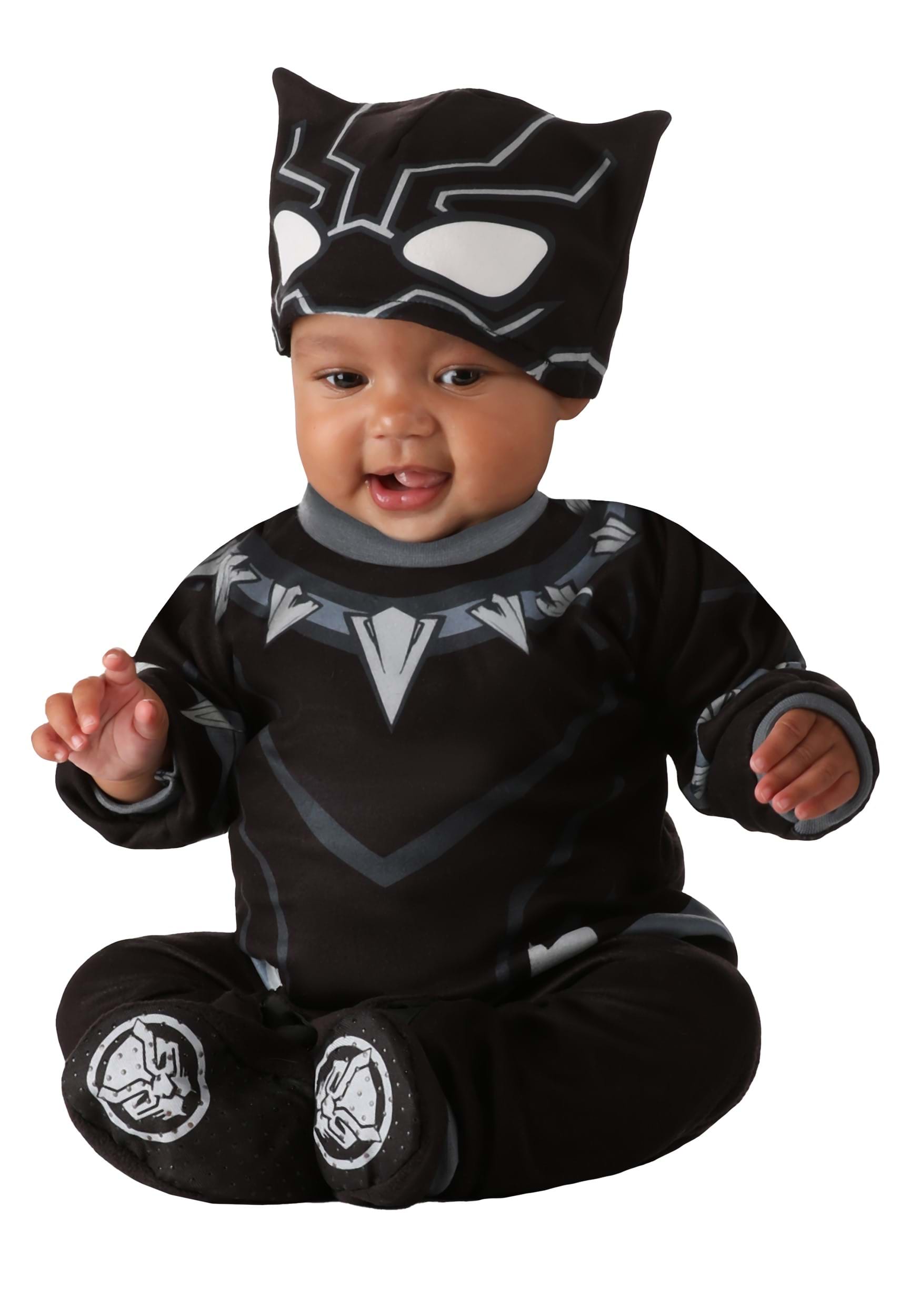 Marvel Avengers Black Panther Little Girls Cosplay T-Shirt Dress and Leggings  Outfit Set 