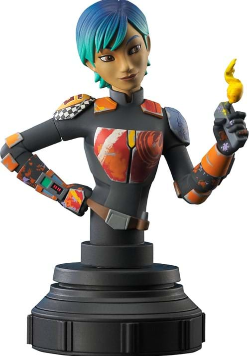 STAR WARS REBELS SABINE WREN 1/7 SCALE BUST