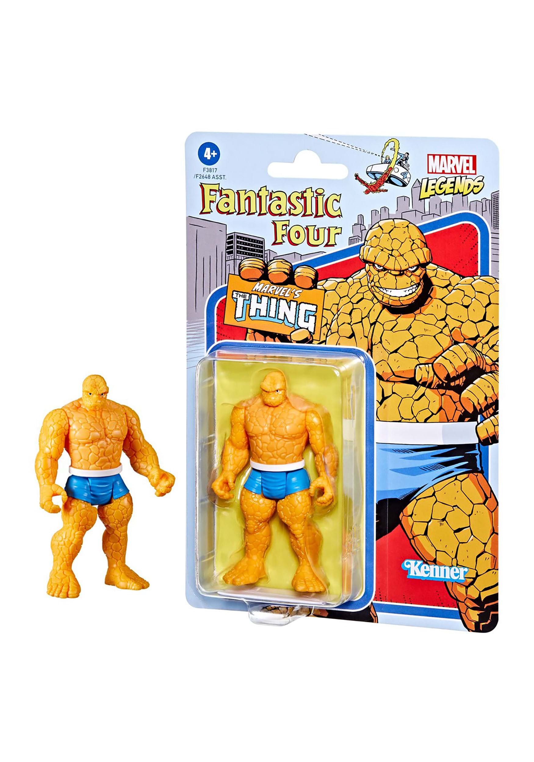 Marvel Legends Retro 375 Collection The Thing 3.75 Inch Figure