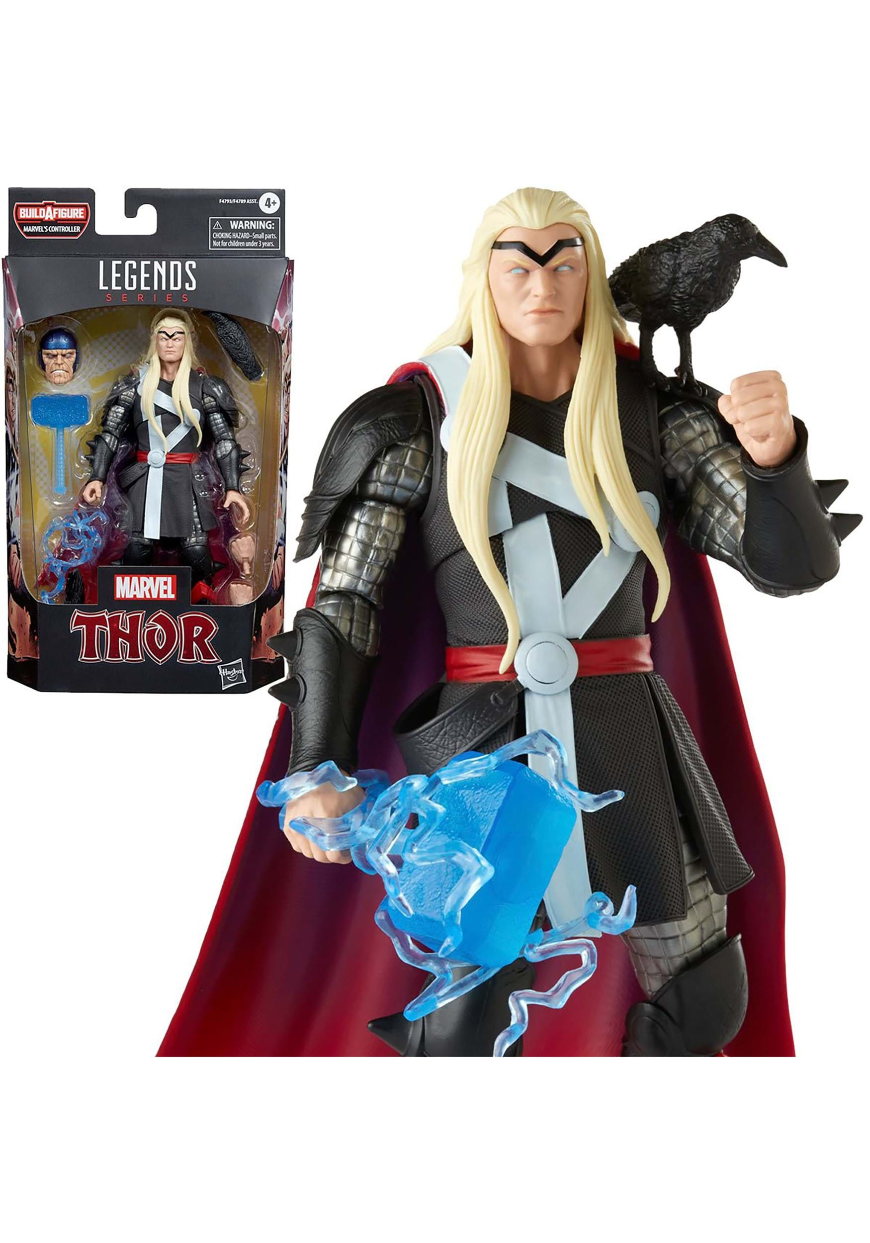 Marvel Legends Series Thor: Love and Thunder Star-Lord Action Figure 6-inch  Collectible Toy, 2 Accessories, 1 Build-A-Figure Part