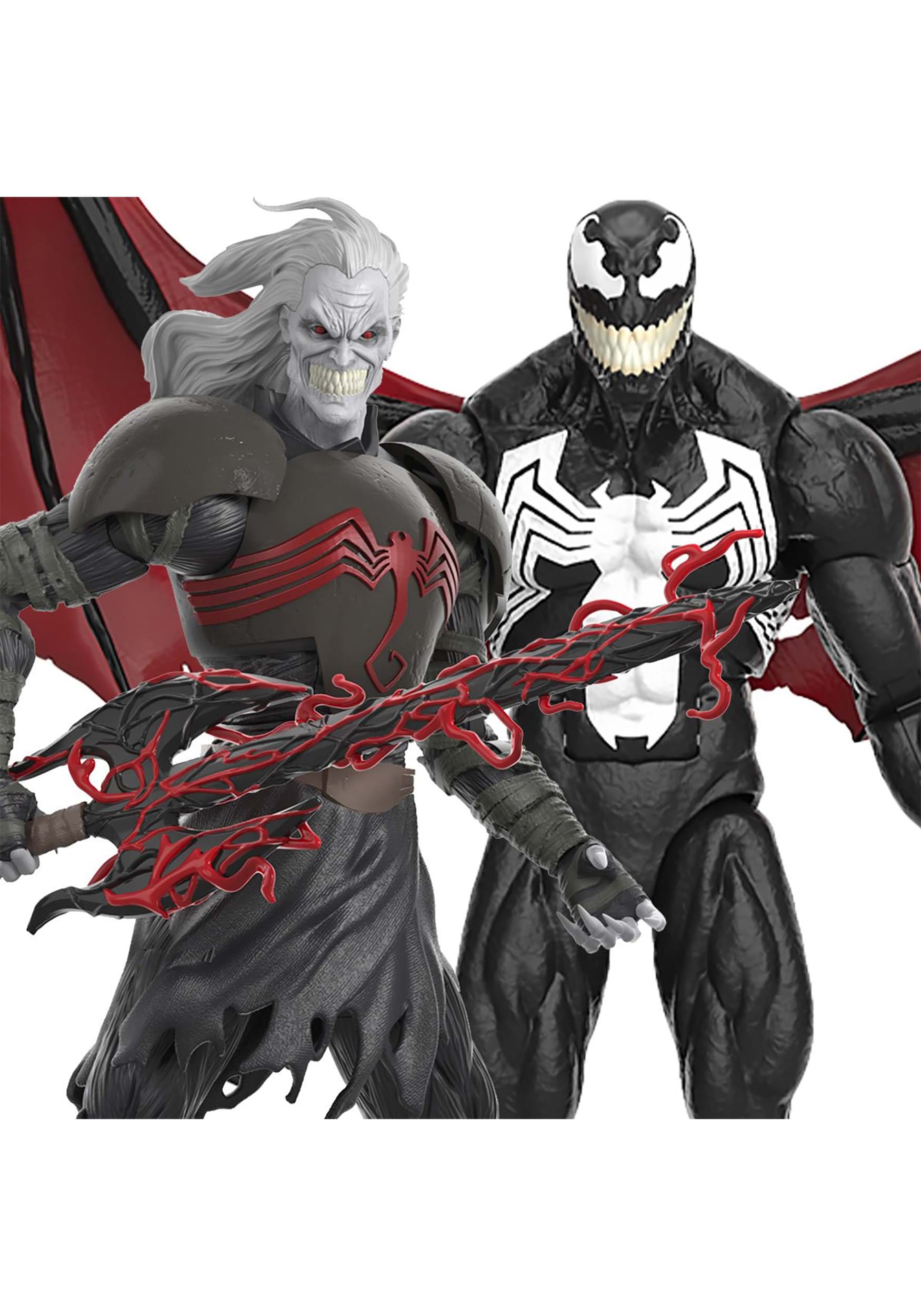Marvel Legends King in Black Knull and Venom 6-inch Figures