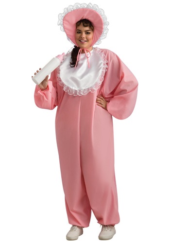 Womens Plus Size New Baby Girl Costume