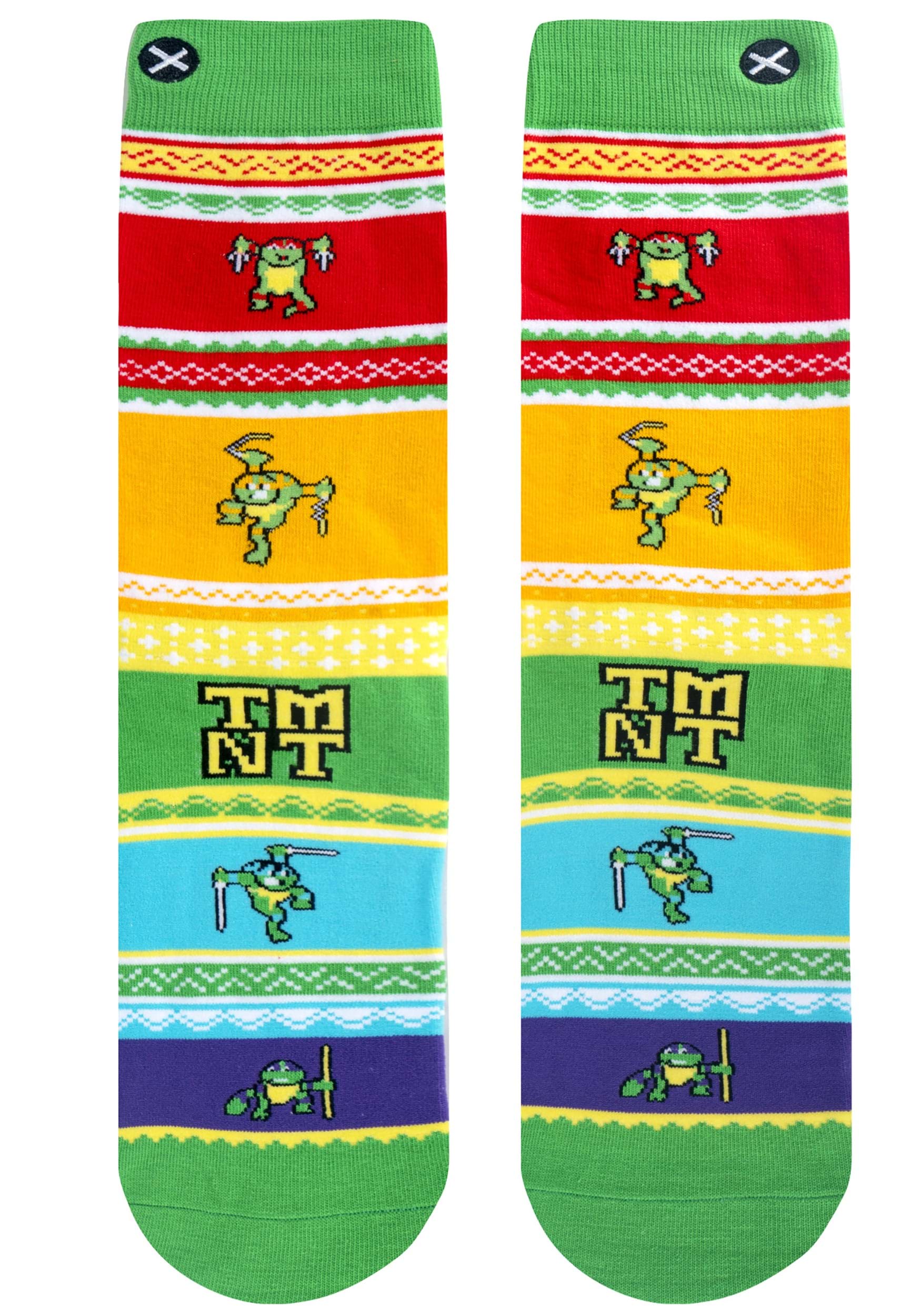 Teenage Mutant Ninja Turtle - Mens Sweater Crew Socks