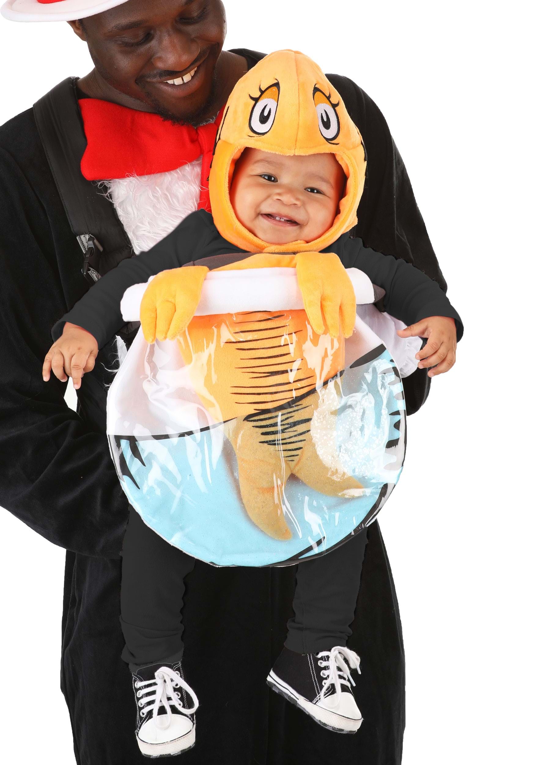 Photos - Fancy Dress Carrier FUN Costumes Dr. Seuss Fish Bowl Costume Infant  | Storybook Costum 