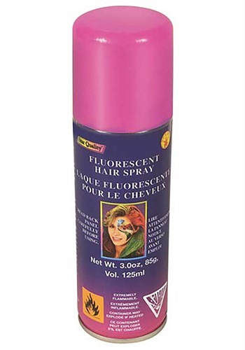 Washable Fluorescent Pink Hair Spray