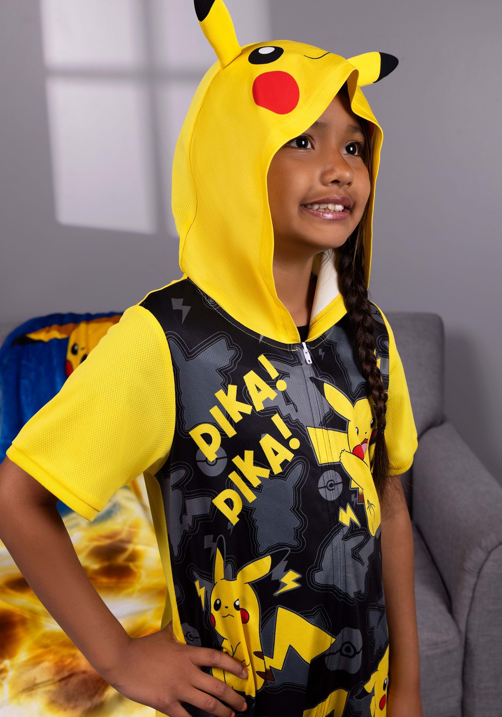 Kids Pikachu Romper, fantasia de pikachu 
