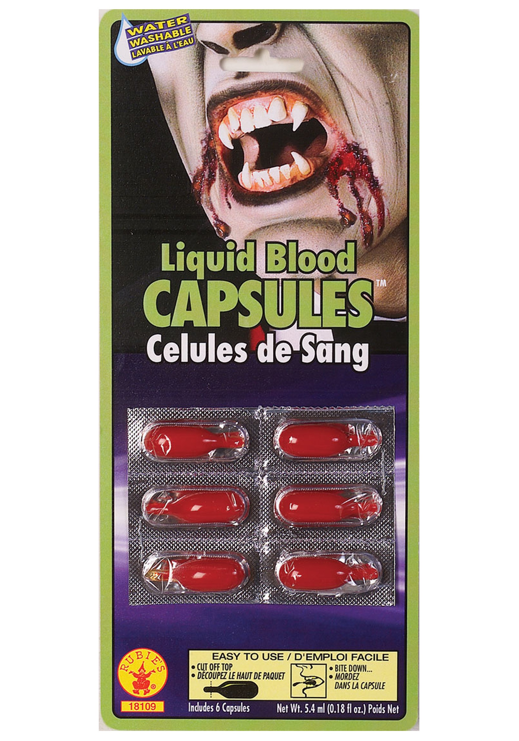 Liquid Red Blood Capsules