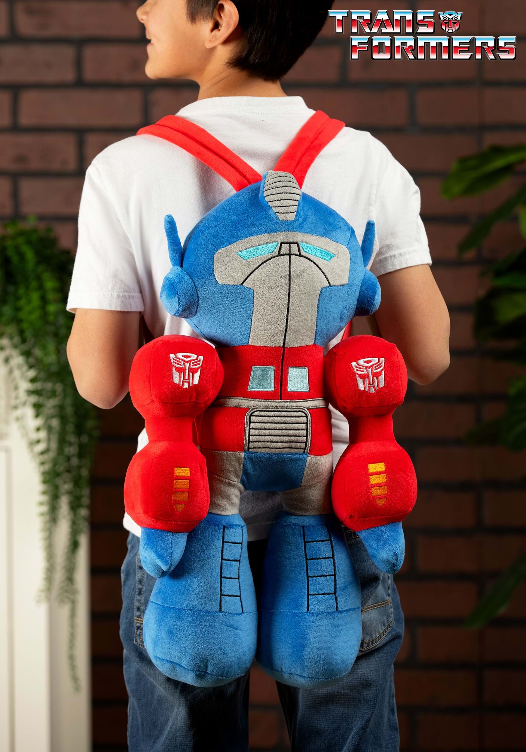 Optimus Prime Plush Backpack | Transformers Backpacks