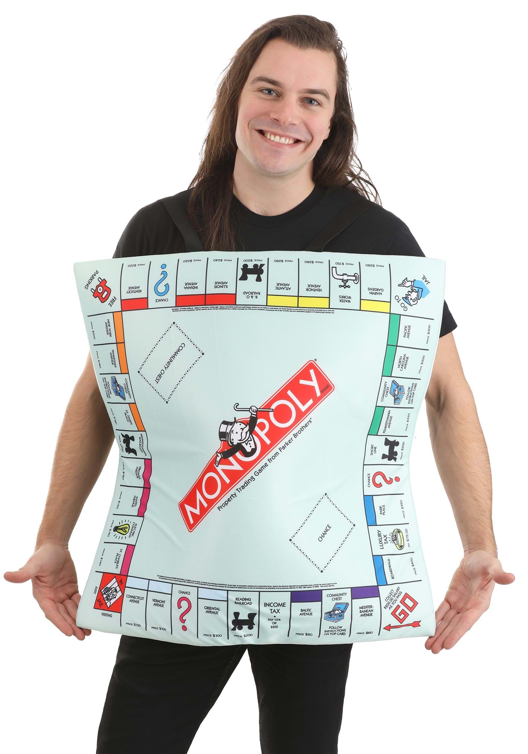 Monopoly Board Sandwich Costume | Hasbro Costumes