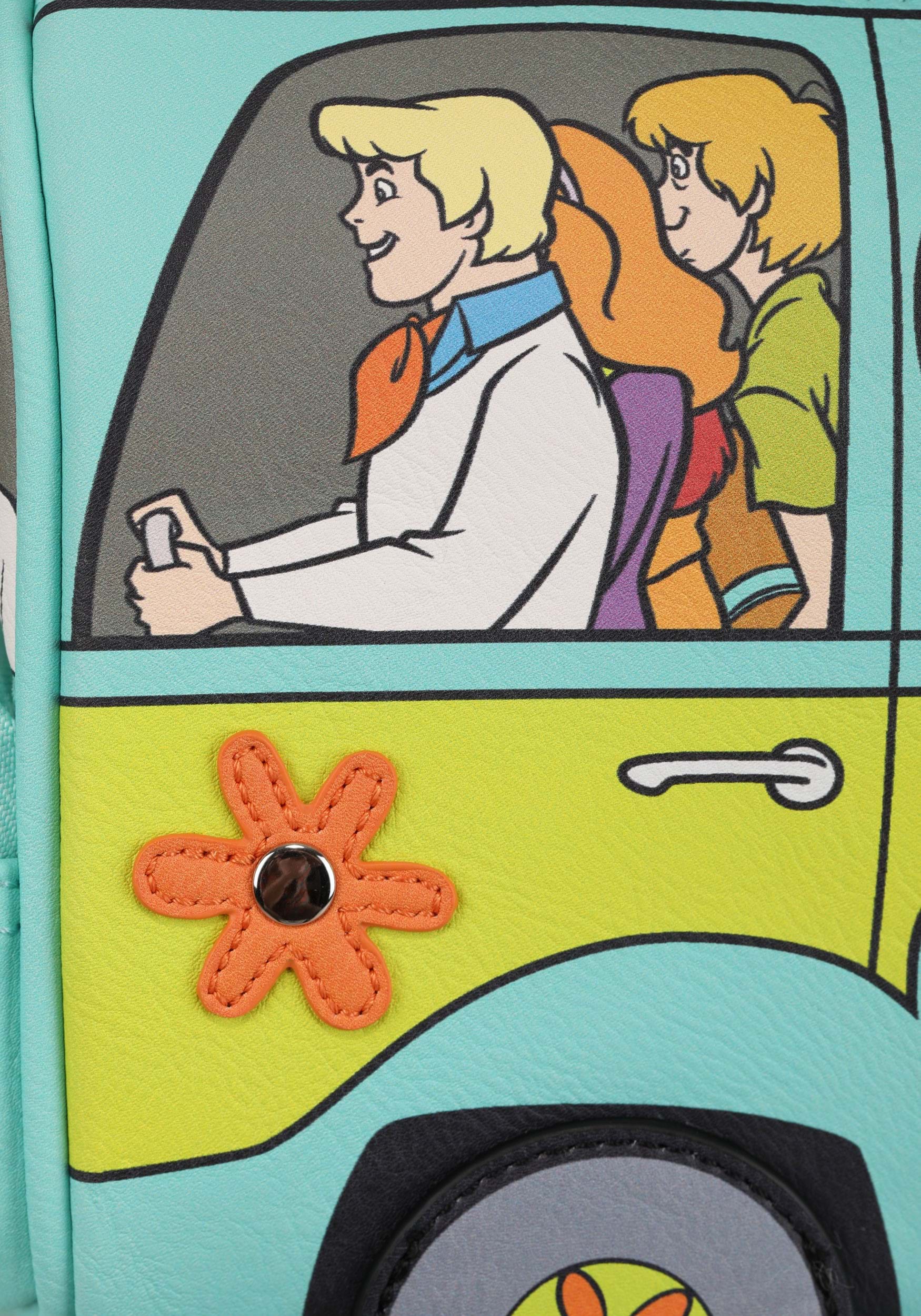 Scooby Doo Mystery Machine Loungefly Crossbody Purse