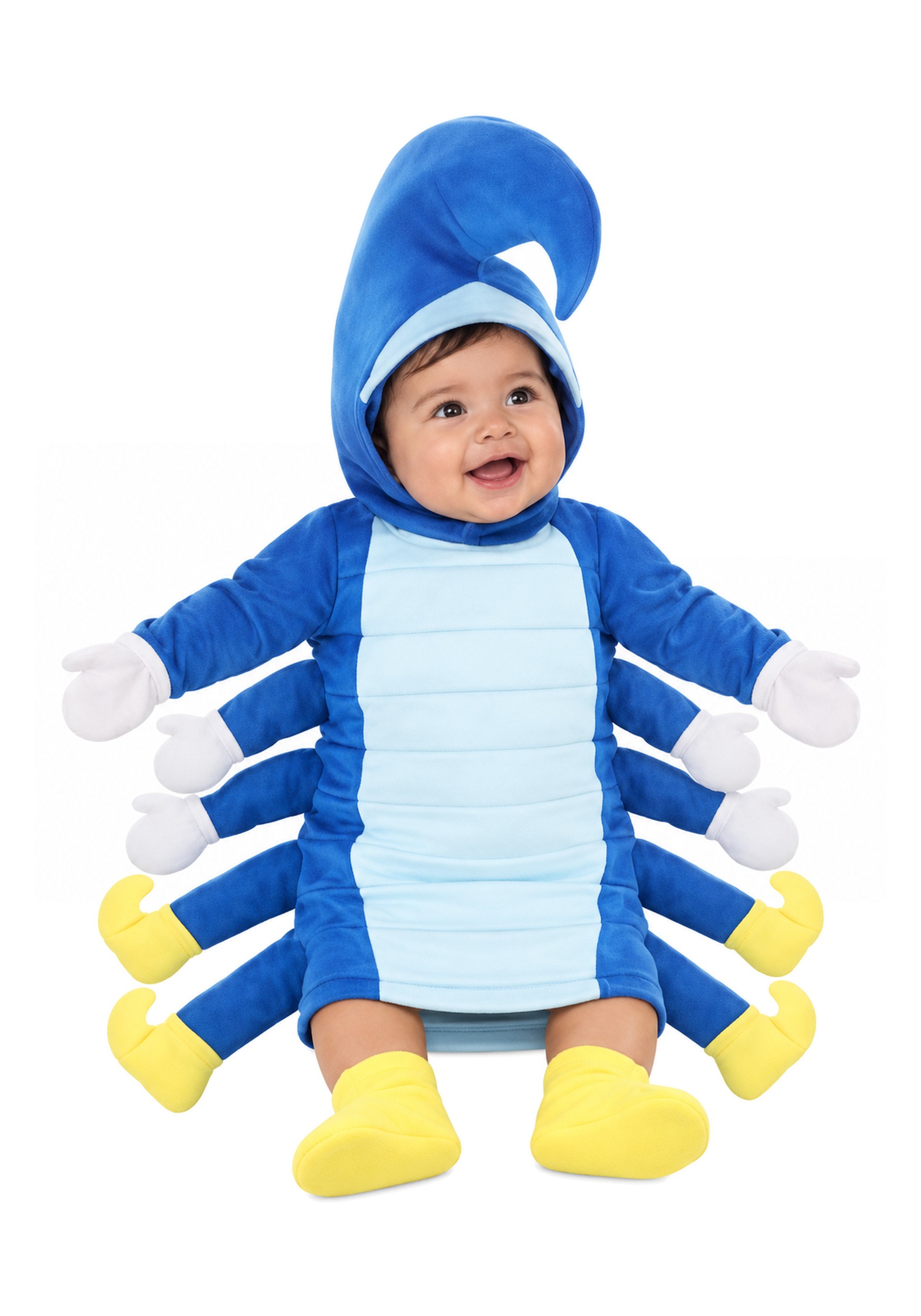 Infant Blue Caterpillar Costume