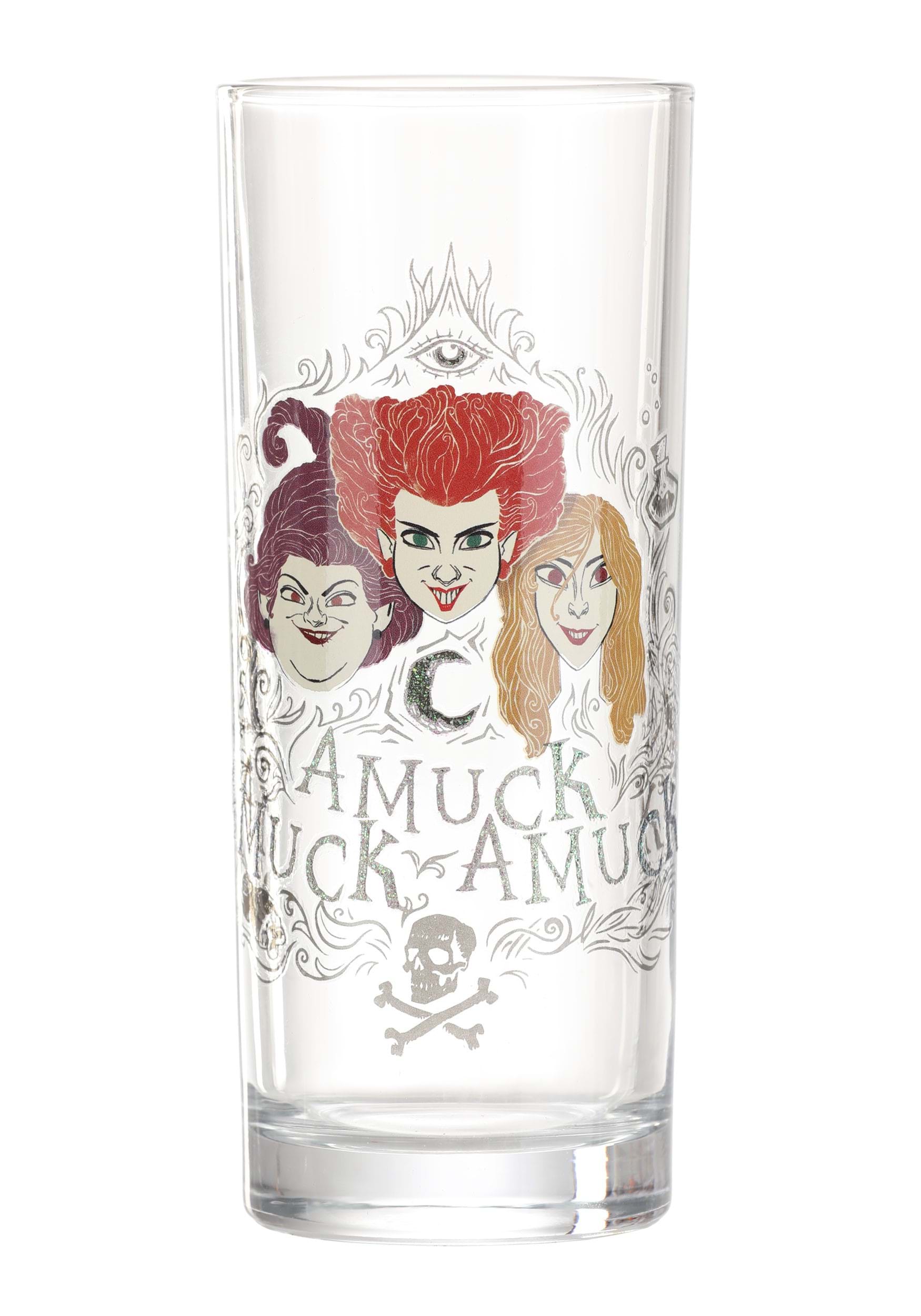 Hocus Pocus 16 Oz Beer Can Glass Halloween Soda Can Glass -  in 2023