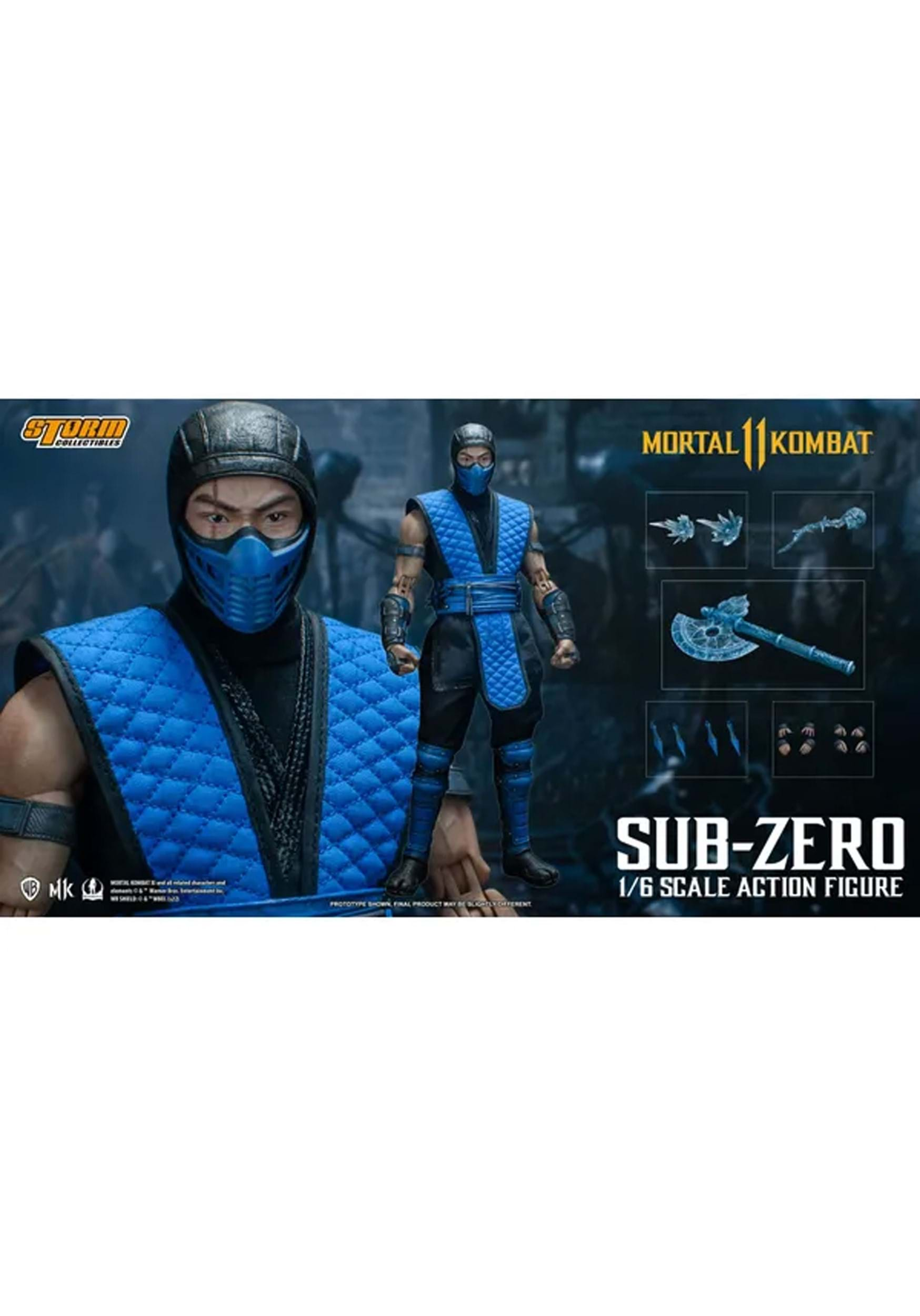 1:12 Mortal Kombat - SUB ZERO (Klassic) – Storm Collectibles