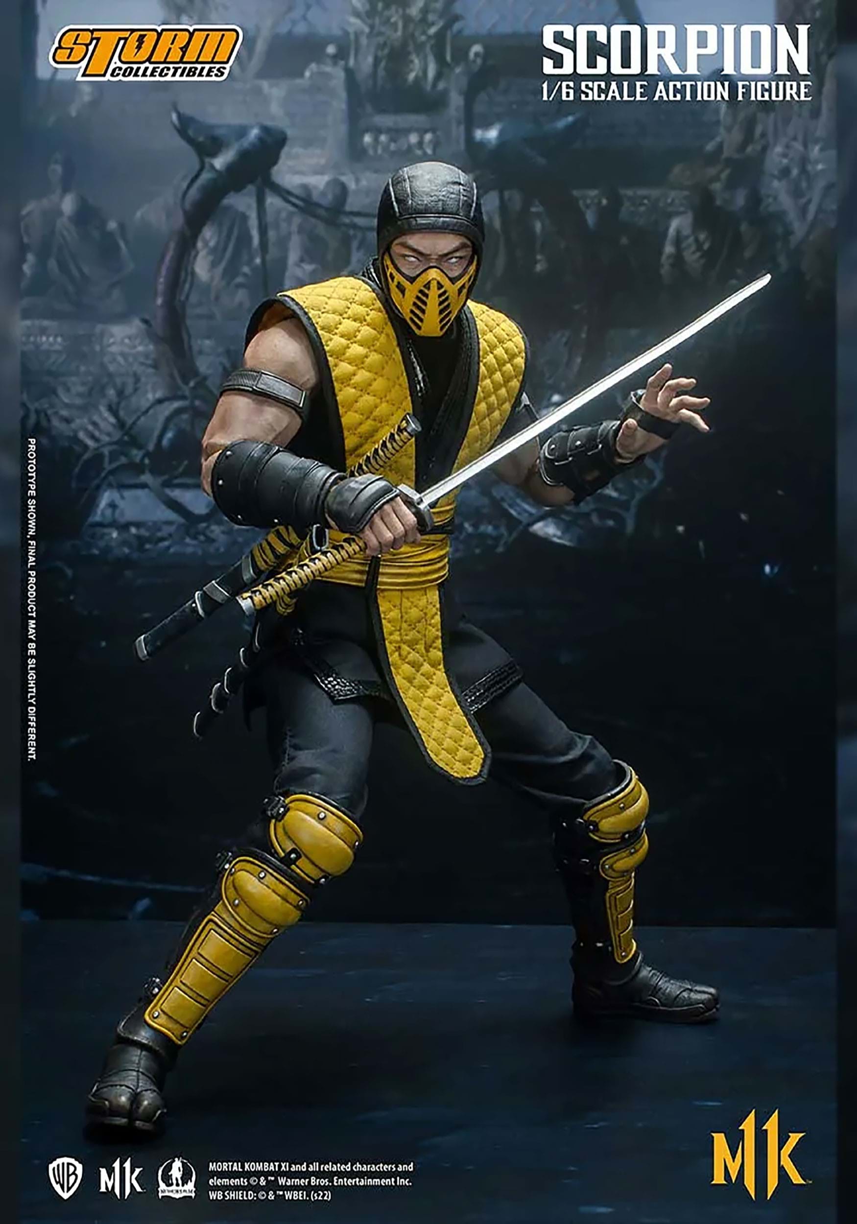 Mortal Kombat 11 Scorpion by Storm Collectibles Action Figure