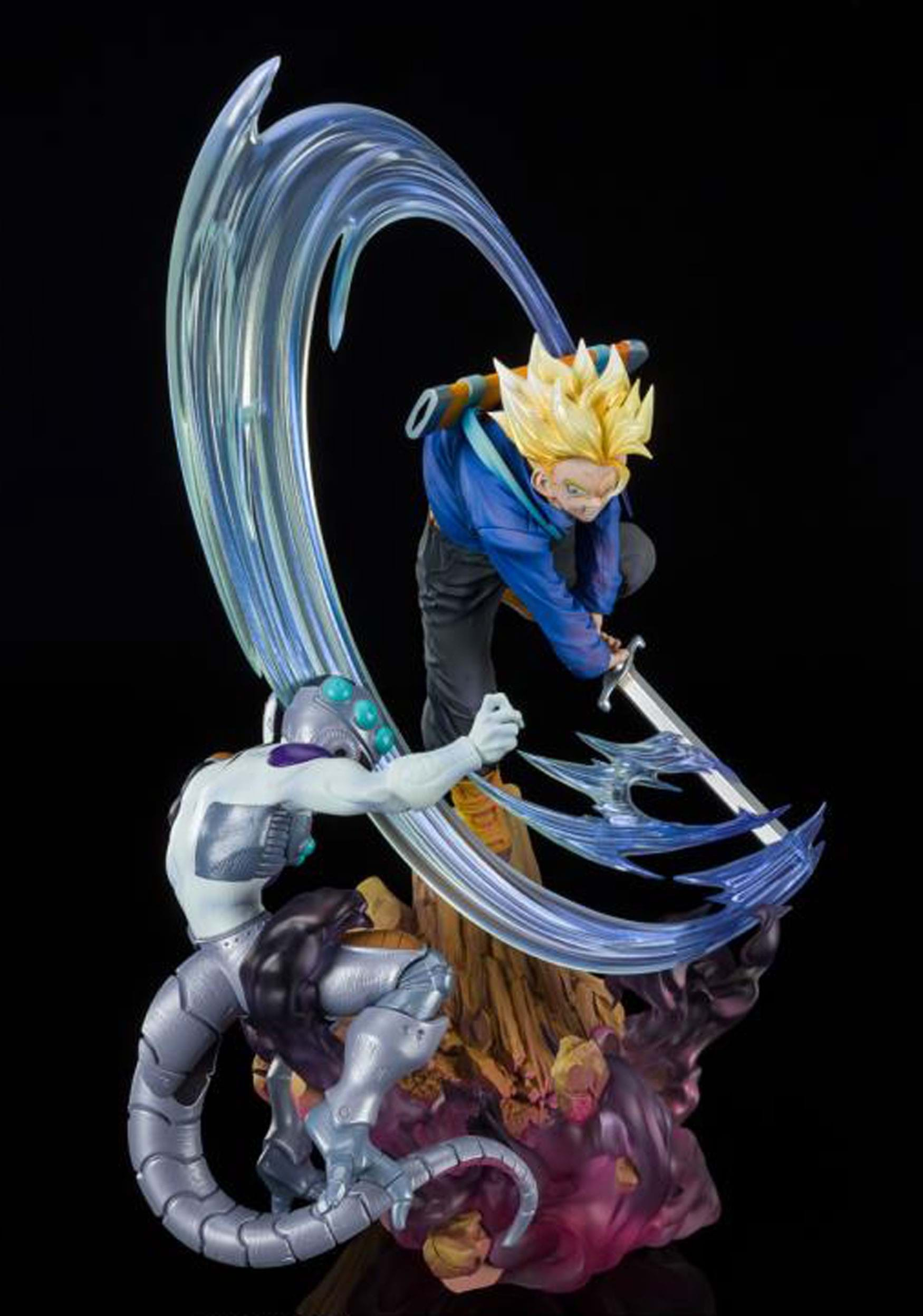 Dragon ball super super master star diorama vegeta trunks - Bandai