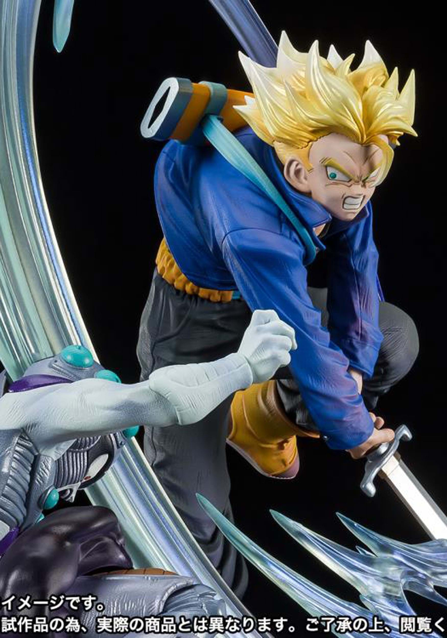 Dragon Ball Z Super Saiyan Trunks Bandai Figure for Adults