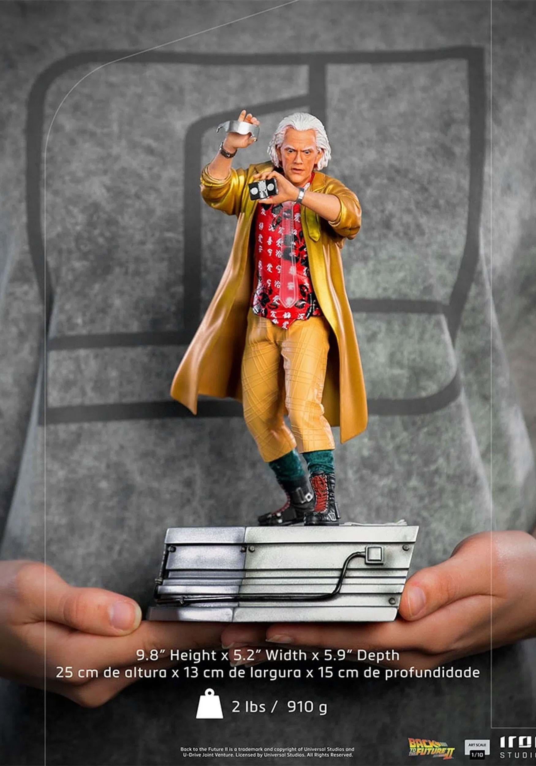 LEGO Ideas Back to the Future Doc Brown Long Hair Minifigure from