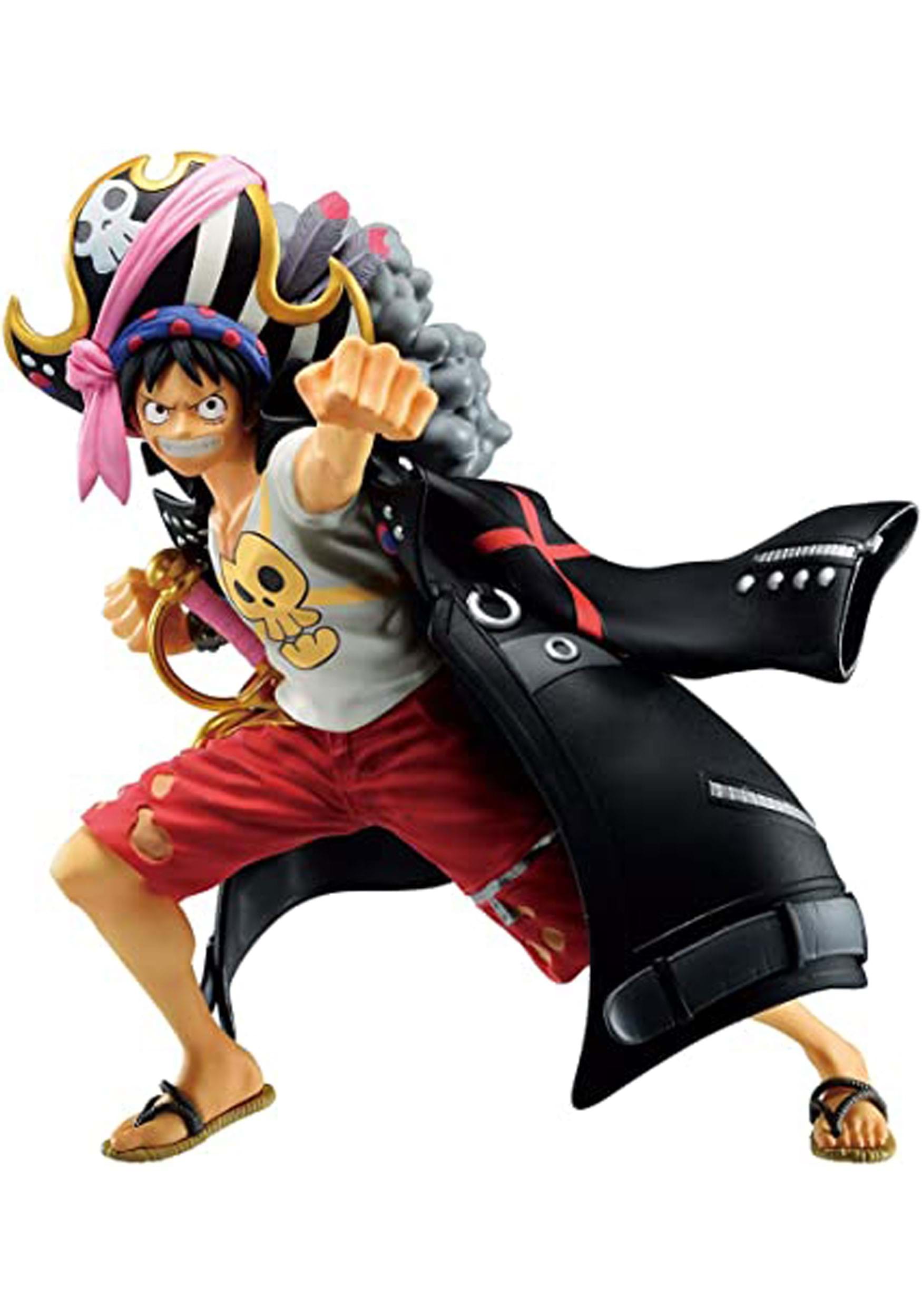 Bandai One Piece Film: Red Monkey D. Luffy Figure for Adults
